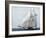 Yacht "America," First Winner of the America's Cup Race, in a Later Rig-null-Framed Giclee Print