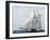 Yacht "America," First Winner of the America's Cup Race, in a Later Rig-null-Framed Giclee Print