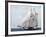 Yacht "America," First Winner of the America's Cup Race, in a Later Rig-null-Framed Giclee Print