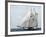 Yacht "America," First Winner of the America's Cup Race, in a Later Rig-null-Framed Giclee Print