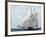 Yacht "America," First Winner of the America's Cup Race, in a Later Rig-null-Framed Giclee Print