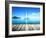 Yacht and Wooden Platform-Iakov Kalinin-Framed Photographic Print