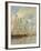 Yacht Basin at Trouville-Deauville, c.1895-6-Eugene Louis Boudin-Framed Giclee Print