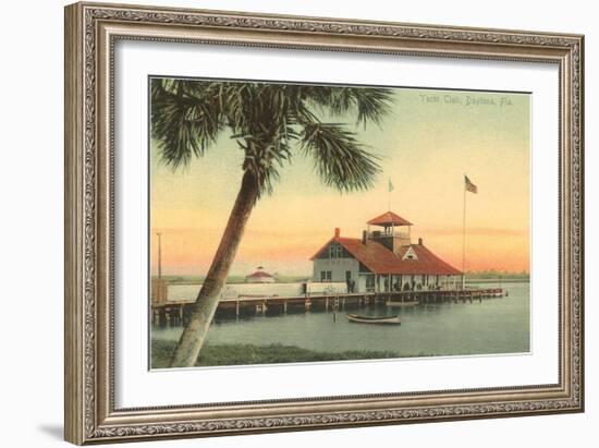 Yacht Club, Daytona, Florida-null-Framed Art Print