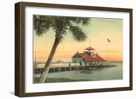 Yacht Club, Daytona, Florida-null-Framed Art Print