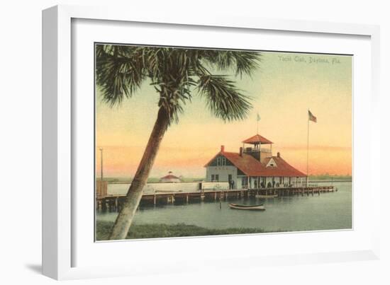 Yacht Club, Daytona, Florida-null-Framed Premium Giclee Print