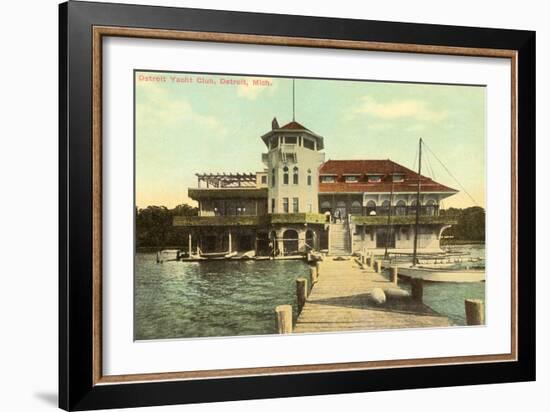 Yacht Club, Detroit, Michigan-null-Framed Art Print