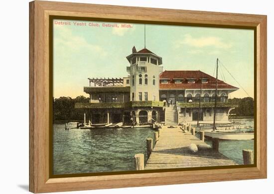 Yacht Club, Detroit, Michigan-null-Framed Stretched Canvas