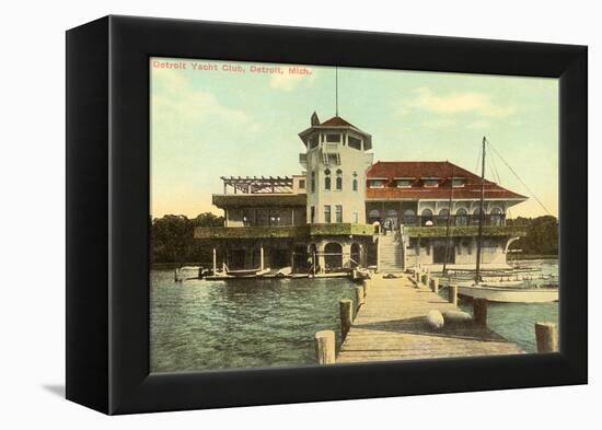 Yacht Club, Detroit, Michigan-null-Framed Stretched Canvas