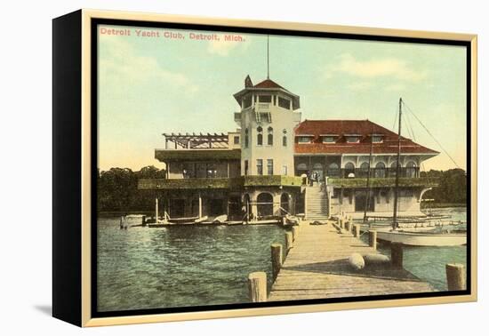 Yacht Club, Detroit, Michigan-null-Framed Stretched Canvas