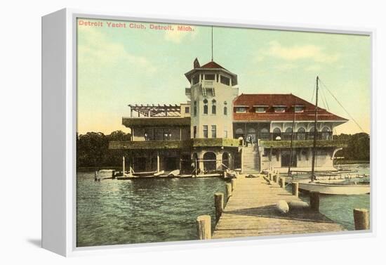 Yacht Club, Detroit, Michigan-null-Framed Stretched Canvas