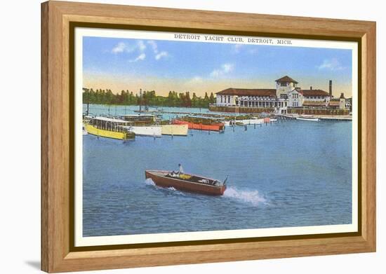 Yacht Club, Detroit, Michigan-null-Framed Stretched Canvas