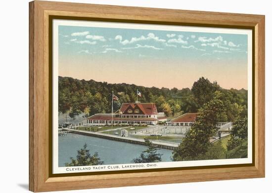 Yacht Club, Lakewood, Ohio-null-Framed Stretched Canvas