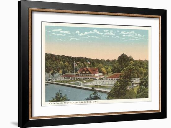 Yacht Club, Lakewood, Ohio-null-Framed Art Print