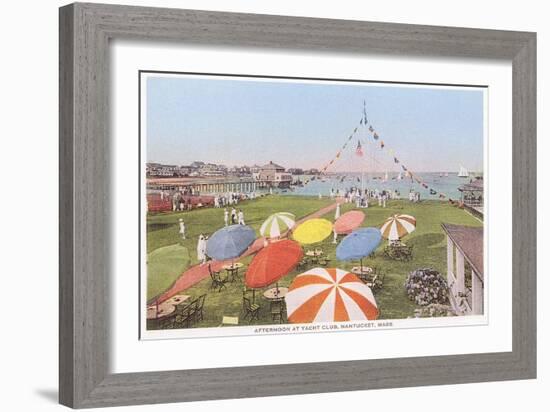 Yacht Club, Nantucket, Massachusetts-null-Framed Premium Giclee Print