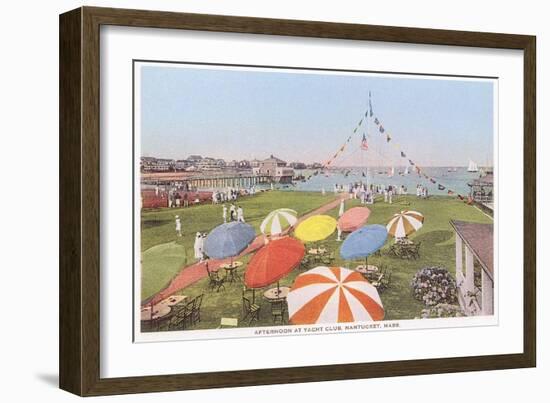 Yacht Club, Nantucket, Massachusetts-null-Framed Premium Giclee Print