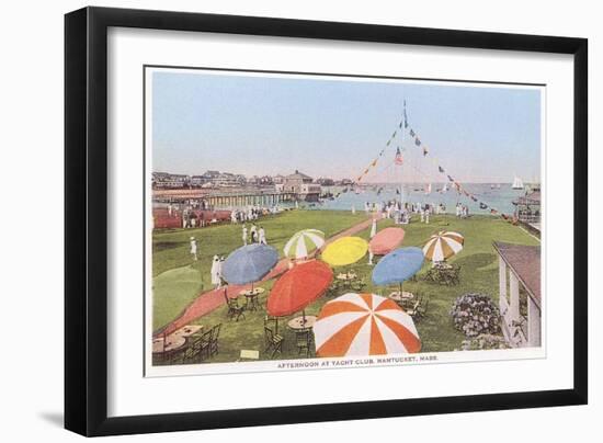 Yacht Club, Nantucket, Massachusetts-null-Framed Premium Giclee Print