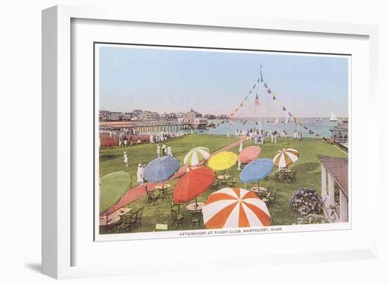 Yacht Club, Nantucket, Massachusetts-null-Framed Premium Giclee Print