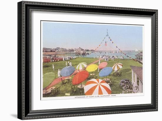 Yacht Club, Nantucket, Massachusetts-null-Framed Premium Giclee Print