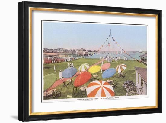 Yacht Club, Nantucket, Massachusetts-null-Framed Art Print