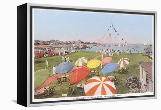 Yacht Club, Nantucket, Massachusetts-null-Framed Stretched Canvas