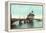 Yacht Club, Pawtuxet, Rhode Island-null-Framed Stretched Canvas