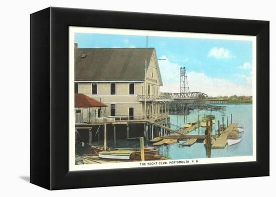 Yacht Club, Portsmouth, New Hampshire-null-Framed Stretched Canvas