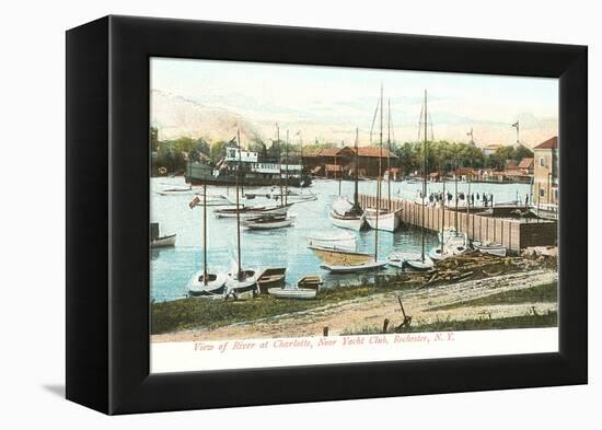 Yacht Club, Rochester, New York-null-Framed Stretched Canvas