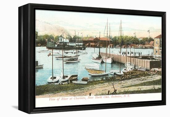Yacht Club, Rochester, New York-null-Framed Stretched Canvas
