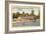 Yacht Club, Stamford, Connecticut-null-Framed Art Print