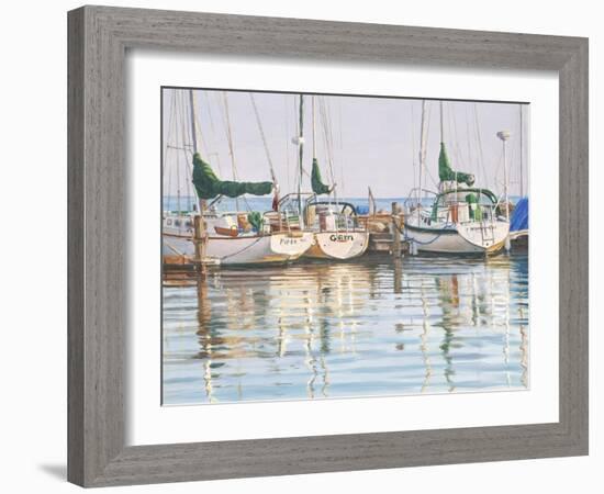 Yacht Club-Bruce Dumas-Framed Giclee Print