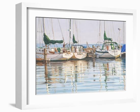 Yacht Club-Bruce Dumas-Framed Giclee Print