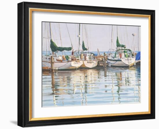 Yacht Club-Bruce Dumas-Framed Giclee Print