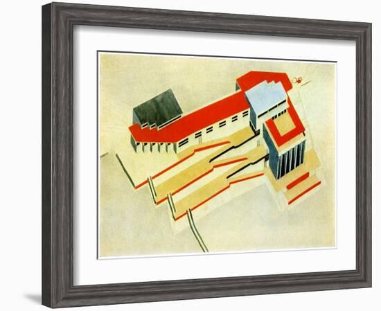 Yacht Club-El Lissitzky-Framed Giclee Print