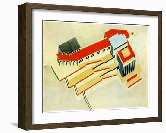 Yacht Club-El Lissitzky-Framed Giclee Print