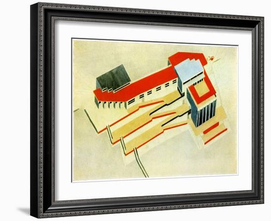 Yacht Club-El Lissitzky-Framed Giclee Print