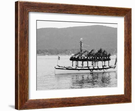 Yacht Etto, Regatta Day, Fort Willam Henry Hotel, Lake George, N.Y.-null-Framed Photo