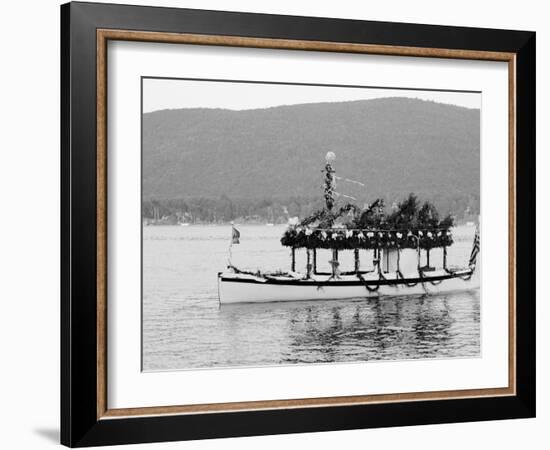 Yacht Etto, Regatta Day, Fort Willam Henry Hotel, Lake George, N.Y.-null-Framed Photo