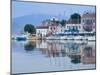 Yacht Harbor, Fiskardo, Kefalonia, Ionian Islands, Greece-Walter Bibikow-Mounted Photographic Print