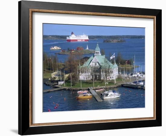 Yacht Harbour of Valkosaari, Helsinki, Finland, Scandinavia-Ken Gillham-Framed Photographic Print