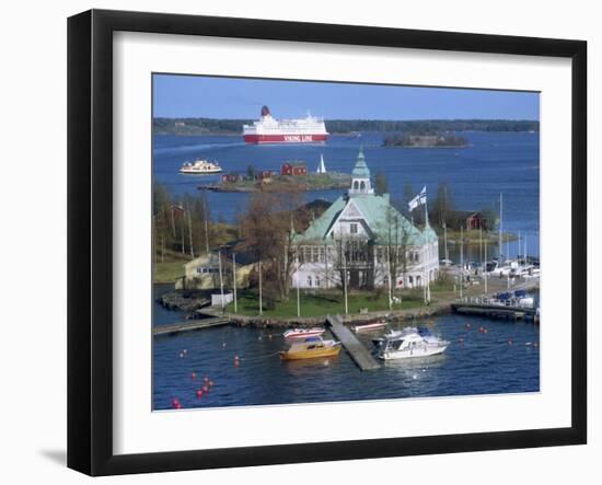 Yacht Harbour of Valkosaari, Helsinki, Finland, Scandinavia-Ken Gillham-Framed Photographic Print