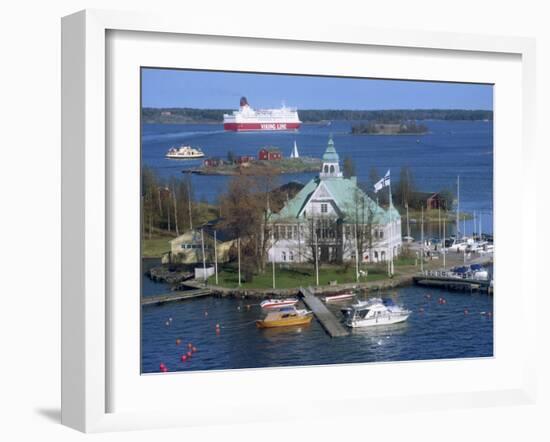 Yacht Harbour of Valkosaari, Helsinki, Finland, Scandinavia-Ken Gillham-Framed Photographic Print