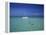 Yacht Moored in the North Sound, with Stringrays Visible Beneath the Water, Cayman Islands-Tomlinson Ruth-Framed Premier Image Canvas