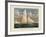 Yacht “Puritan” of Boston-Currier & Ives-Framed Art Print