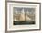 Yacht “Puritan” of Boston-Currier & Ives-Framed Art Print