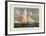 Yacht “Puritan” of Boston-Currier & Ives-Framed Art Print