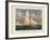 Yacht “Puritan” of Boston-Currier & Ives-Framed Art Print