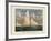 Yacht “Puritan” of Boston-Currier & Ives-Framed Giclee Print