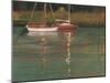 Yacht Reflections-Jennifer Wright-Mounted Giclee Print