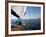 Yacht Sailing West Along the Coast, Dorset, England, United Kingdom, Europe-David Lomax-Framed Photographic Print